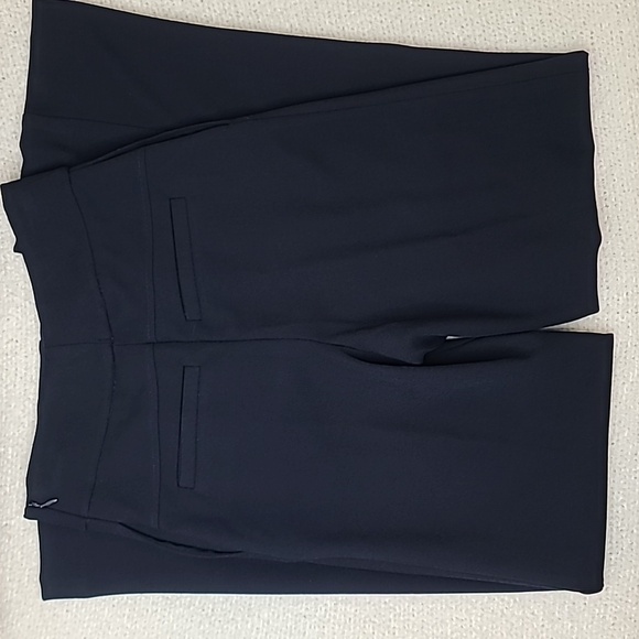 Joie Ardina Nautical Button Front High Waist Wide Leg Sailor Pant in Navy - Picture 16 of 17